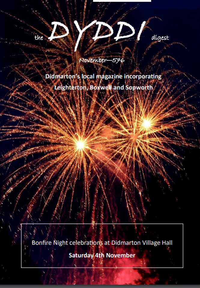 Dyddi Digest Front cover Nov 23