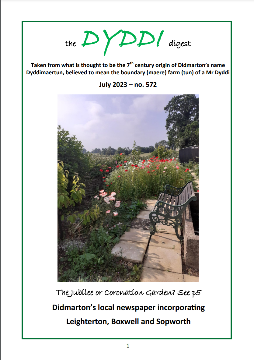 Dyddi Digest Front cover