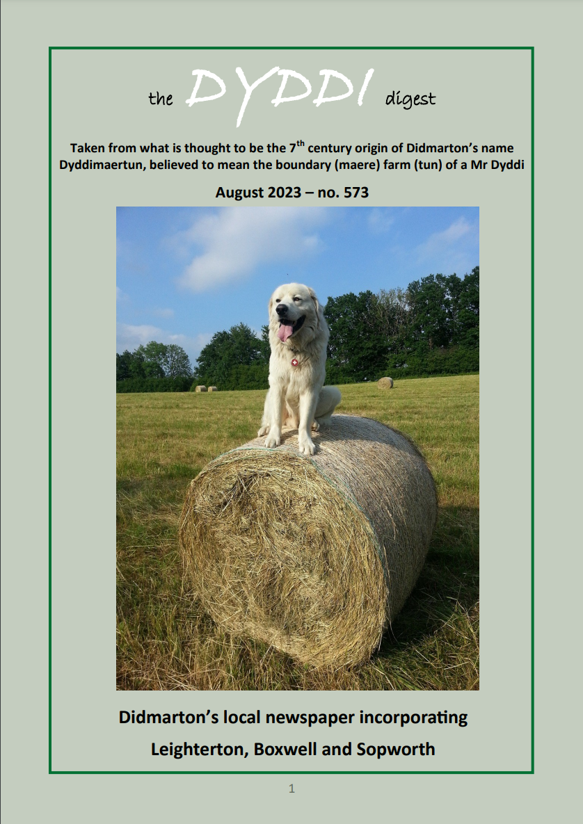 Dyddi Digest Front cover