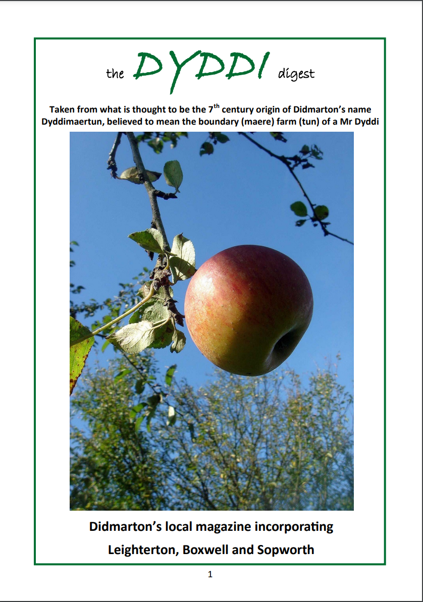 Dyddi Digest Front cover